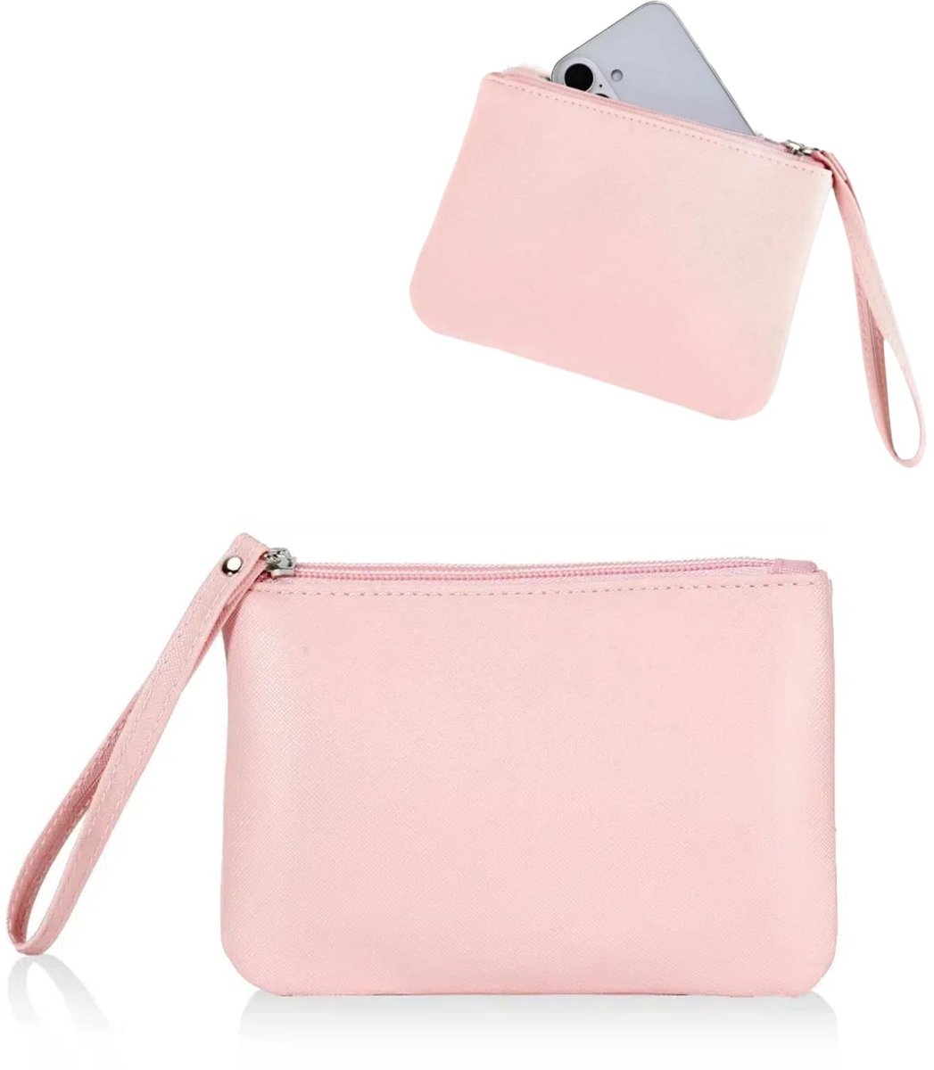 Kleine make-up tas - Organisator voor dames in roze