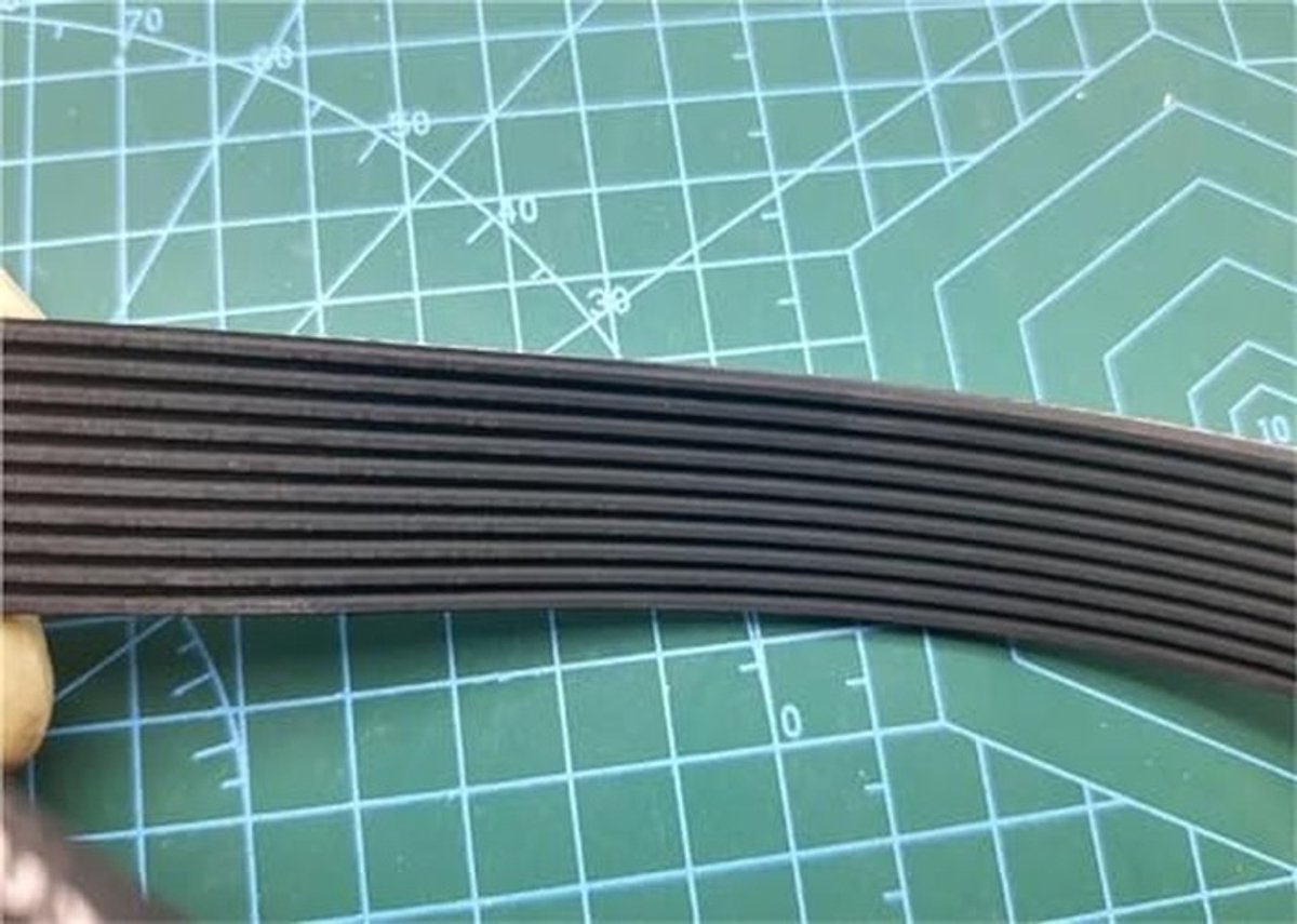 Aandrijfriem Geribbelde Riemaandrijfriem - Voor Schaafmachine Loopband 300J, 320J, 330J, 340J, 310J