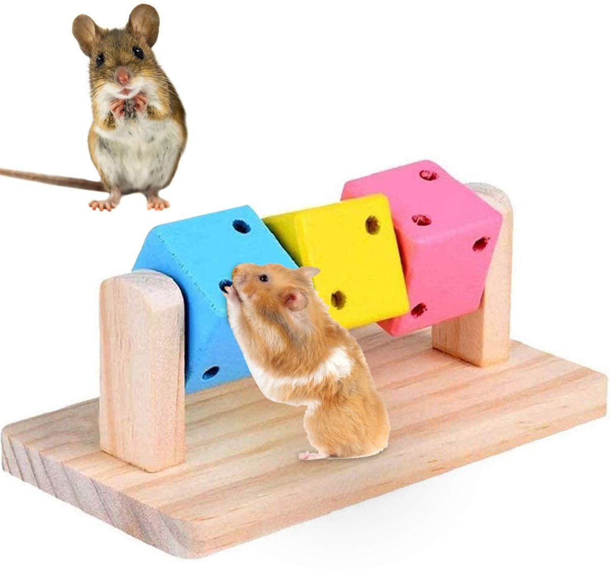 Hamer voor Hamster en Cavia – Houten Speelgoed Hamer voor Hamster en Cavia – Houten Speelgoed