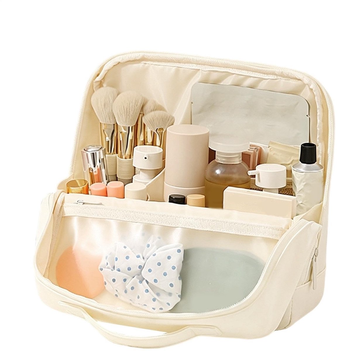 Make-up Tas voor Dames - Opbergetui met Compartimenten