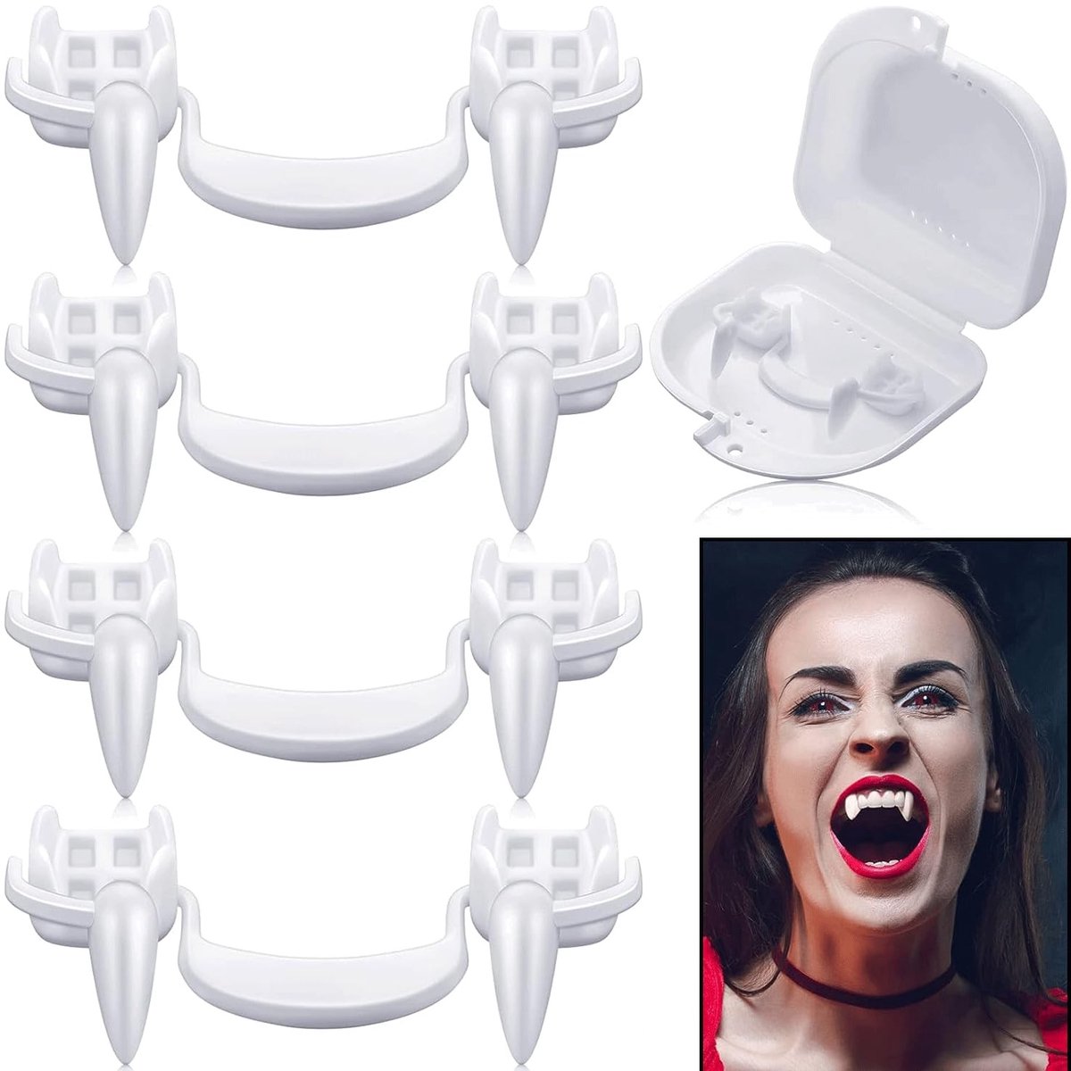 Halloween Vampire Tanden - Herbruikbare fangs voor feest decoratie