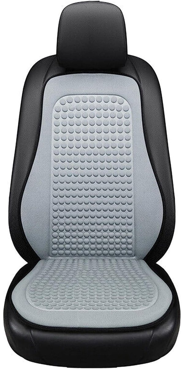 Verkoelende Autostoelhoezen - Ademend en Antislip - Grijs