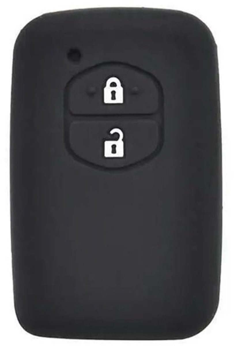 Siliconen Autosleutelhouder voor Toyota RAV4 Corolla Land Cruiser - 2 Knoppen