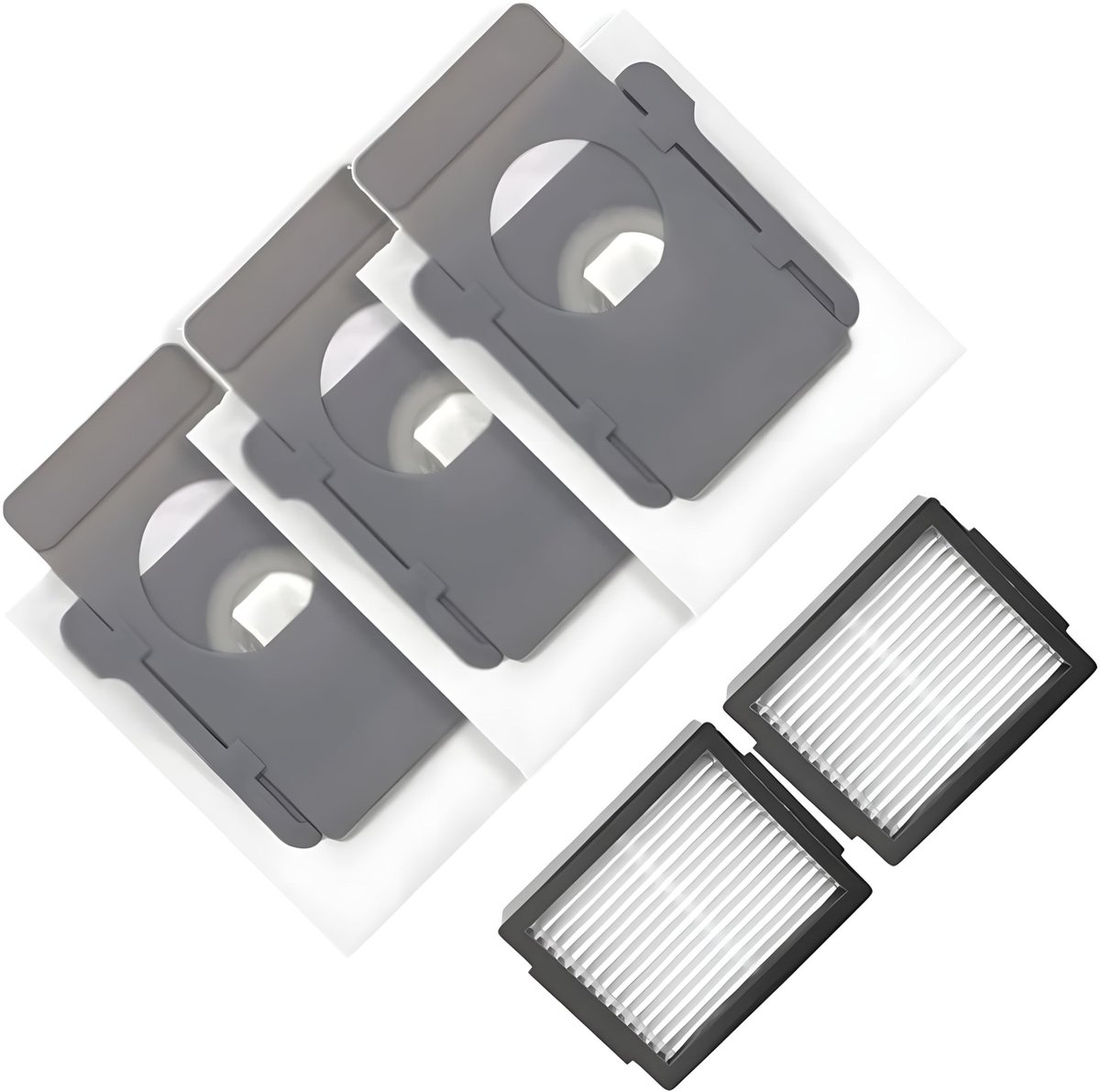 Onderhoudsset voor iRobot Roomba - 3 stofzakken en 2 HEPA-filters