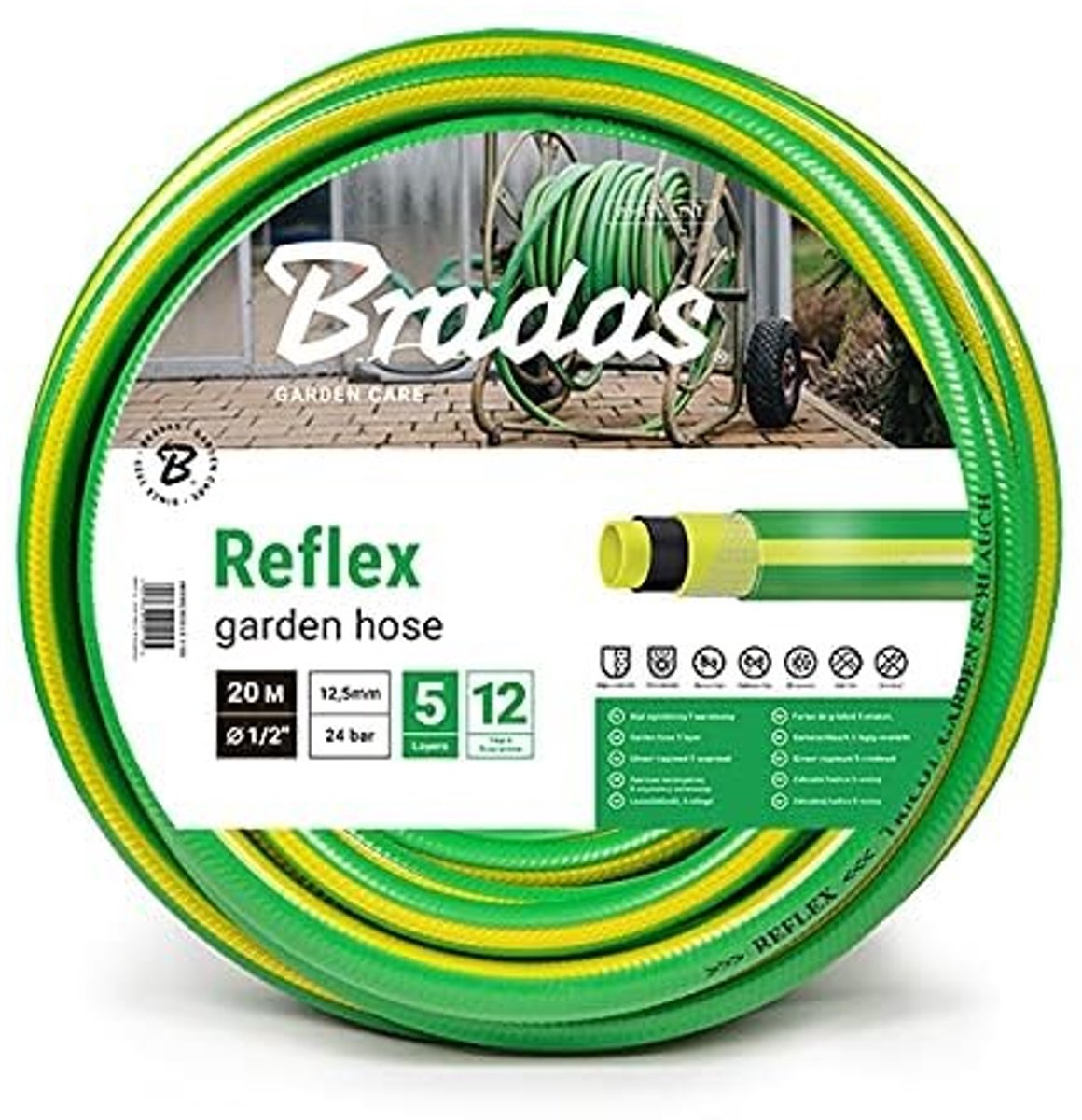 Tuinslang Reflex Premium 50 m - Flexibel en Duurzaam