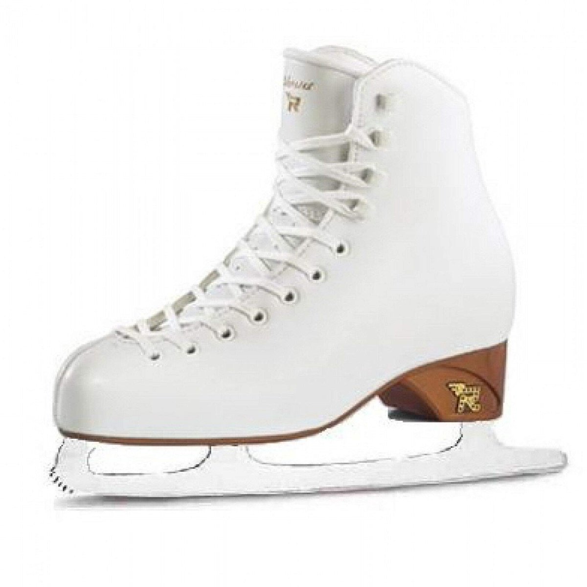 Recreatieve Schaatsen met Laarzen en Snelle Sluiting - Wit - Maat 40 EU Smal