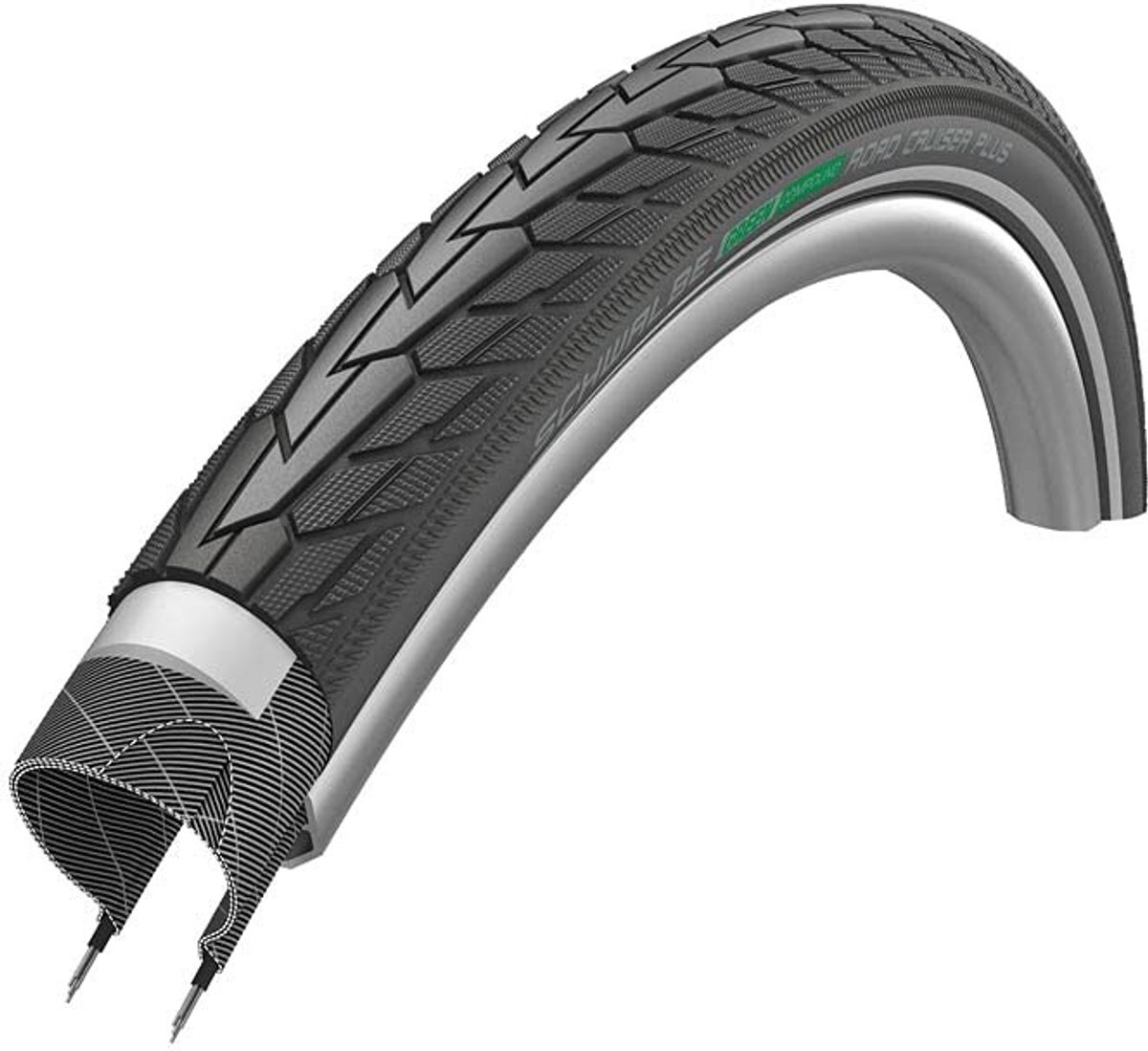 Fietstype Band - Semi-Slick - Zwart