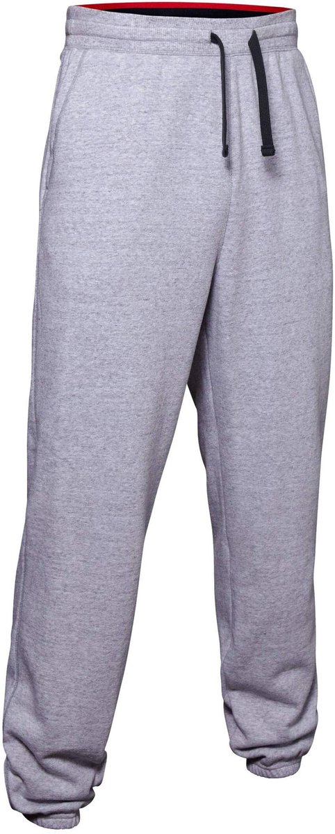 Fleecebroek voor heren - Casual oversize pasvorm - Grijs