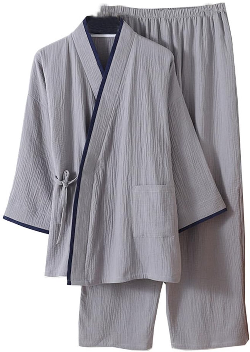 Katoenen Kimono Badjas voor Volwassenen - Multicolor