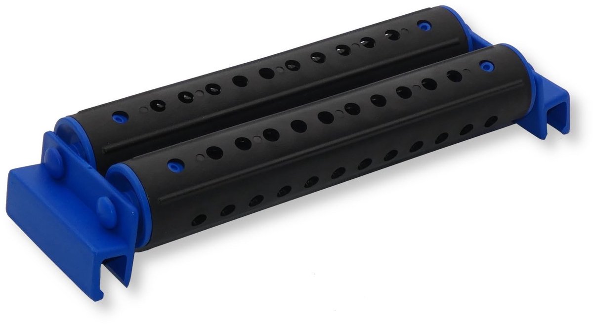 Dubbele Wielen voor Wasemmer - Perforated Rollers met Stevige Houder