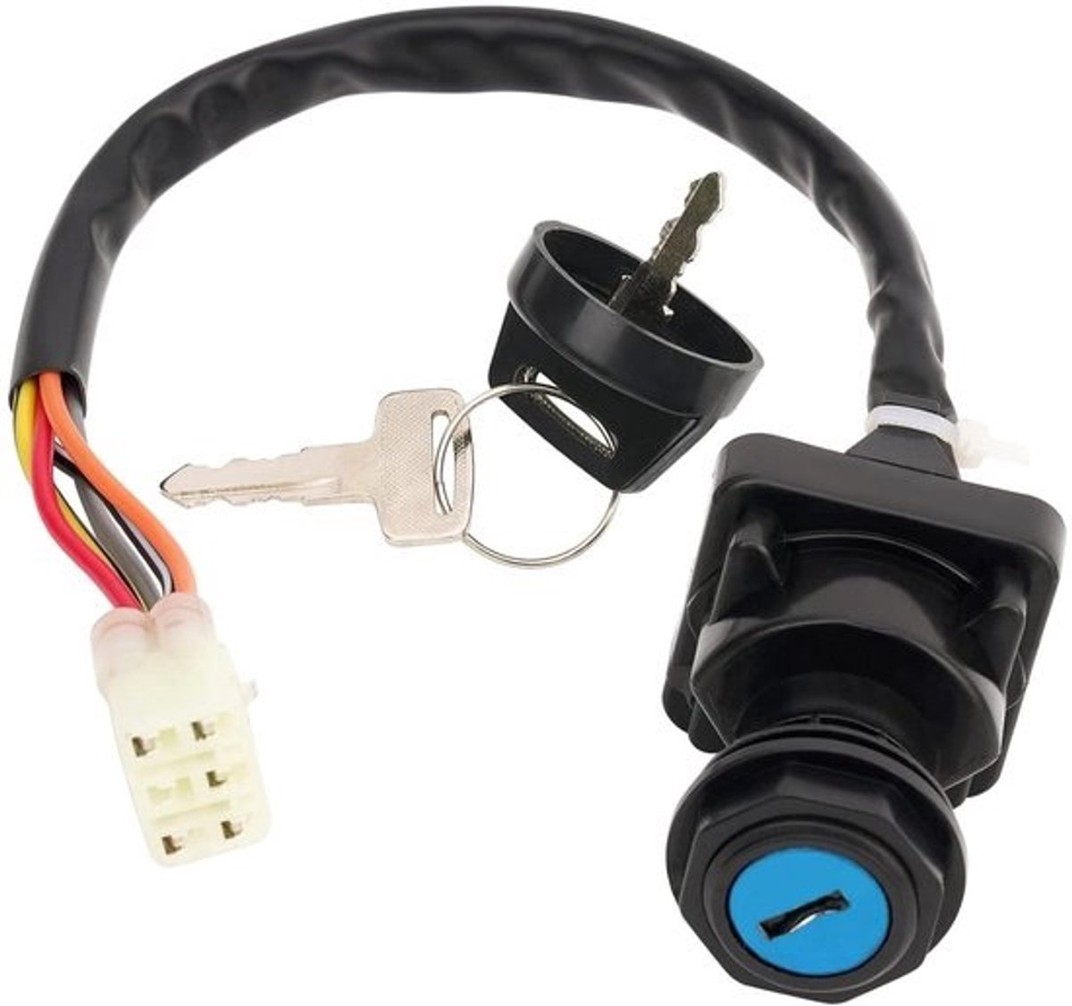 Contactslot Motor - Contact Set Sleutel Set - Motor Starten - Inclusief Noodsleutels - 98 Gram - Metaal