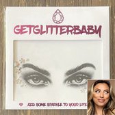 GetGlitterBaby® - Glitter Face Jewels / Festival Glitters / Strass Glitter Steentjes / Plak Diamantjes voor Gezicht / Rhinestones - Zilver / Diamond