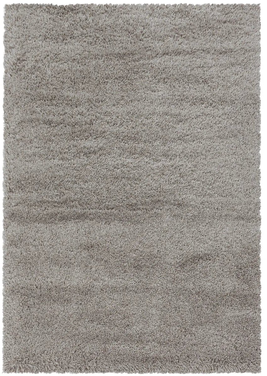 Dutch XXL Hoogpolig Vloerkleed | Tapijt | Shaggy | Fluffy | Uni | Beige | 280x370 cm