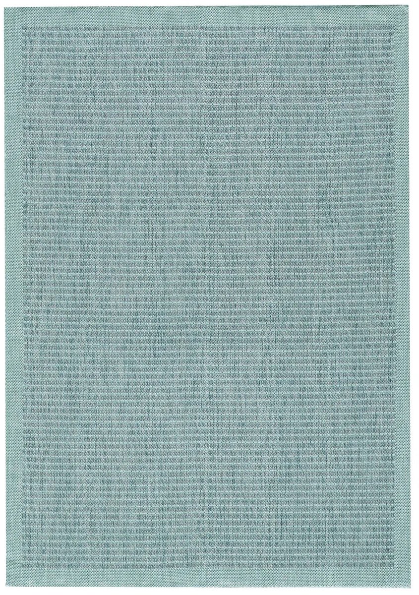 Dutch XXL Buitenkleed | Giza | Kader | Blauw | 240x340 cm | Buitentapijt | Tuintapijt