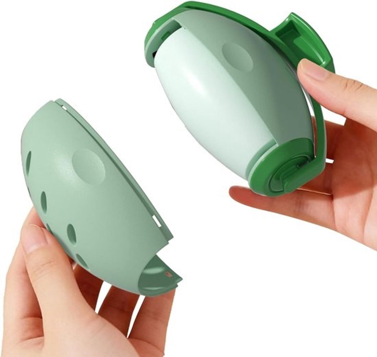 Herbruikbare Pluisroller - Kledingreiniger - Haren Verwijderen - Wasbare Kleeflaag - Compact Formaat - Groen