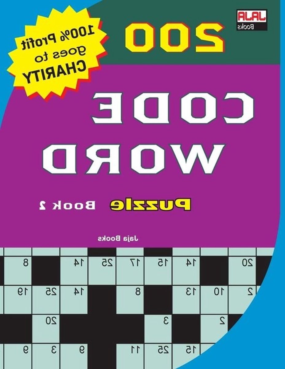 Codewoord Puzzelboek - Raadsels Puzzels - Hersenen Trainen - Grote Letters - 8.5 x 11 inch - Niet gespecificeerd