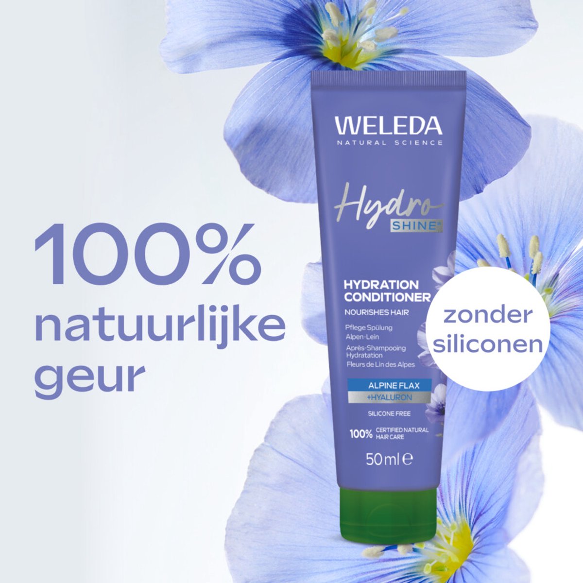 WELEDA Hydro Shine Conditioner - 6 x 150 ml - Voordeelverpakking