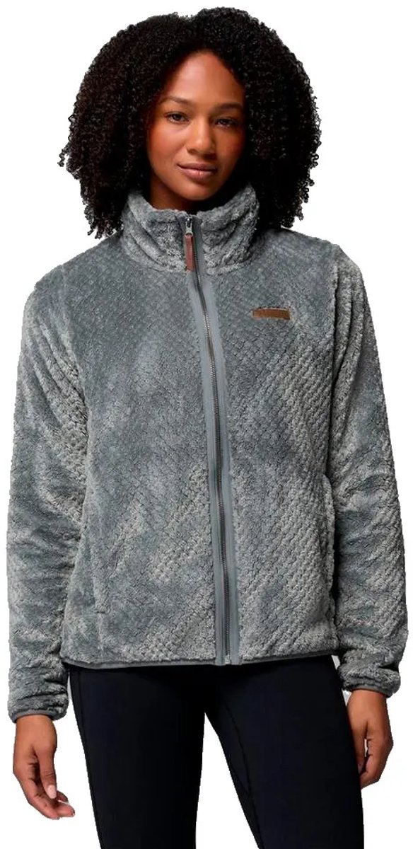 Columbia Fire Side™ Ii Sherpa Fleece Met Volledige Rits Grijs L Vrouw