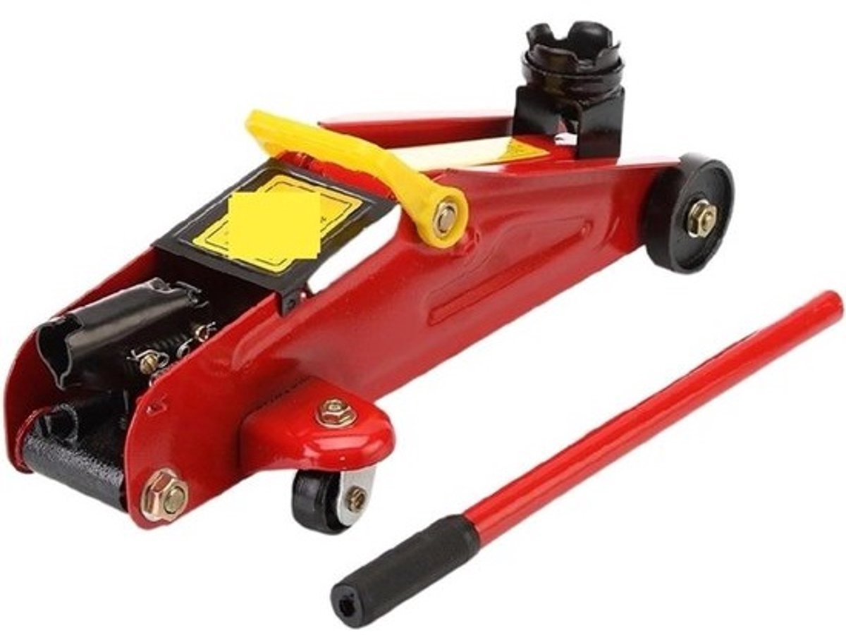 Autokrik Hydraulisch - Krik Auto - Banden Wisselen - Horizontale Hefhoogte - 2 Ton - One Color