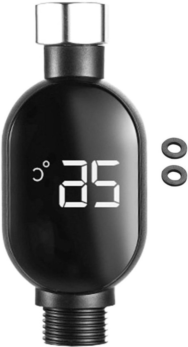 Douche Thermometer - Watertemperatuur Monitor - Veilig Douchen - Waterdicht Ontwerp - 1/2 inch - Mat