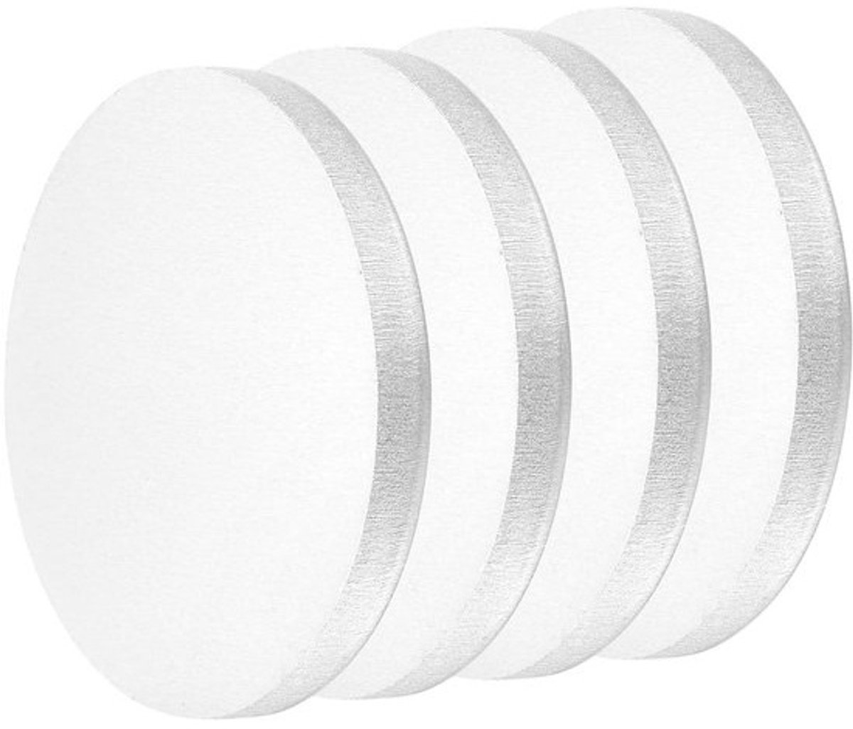 Aluminium Platen - Aluminium Schijven - Metaalbewerking - 5052 Legering - 50 mm x 5 mm - Zilver