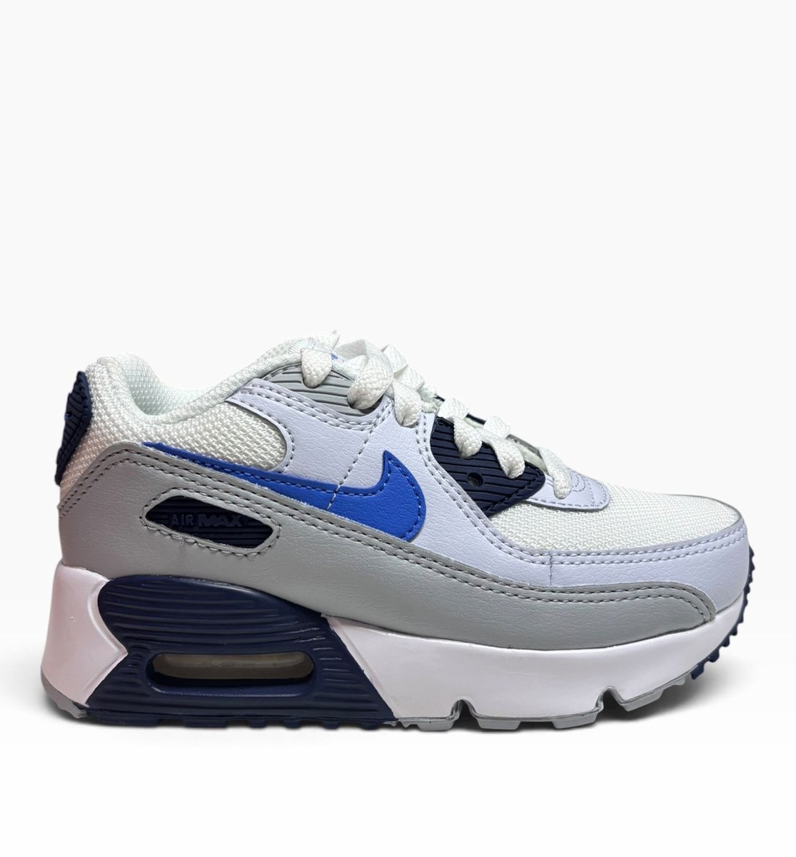 Nike Air Max 90 Mesh Lace PS Kinderschoenen Grijs
