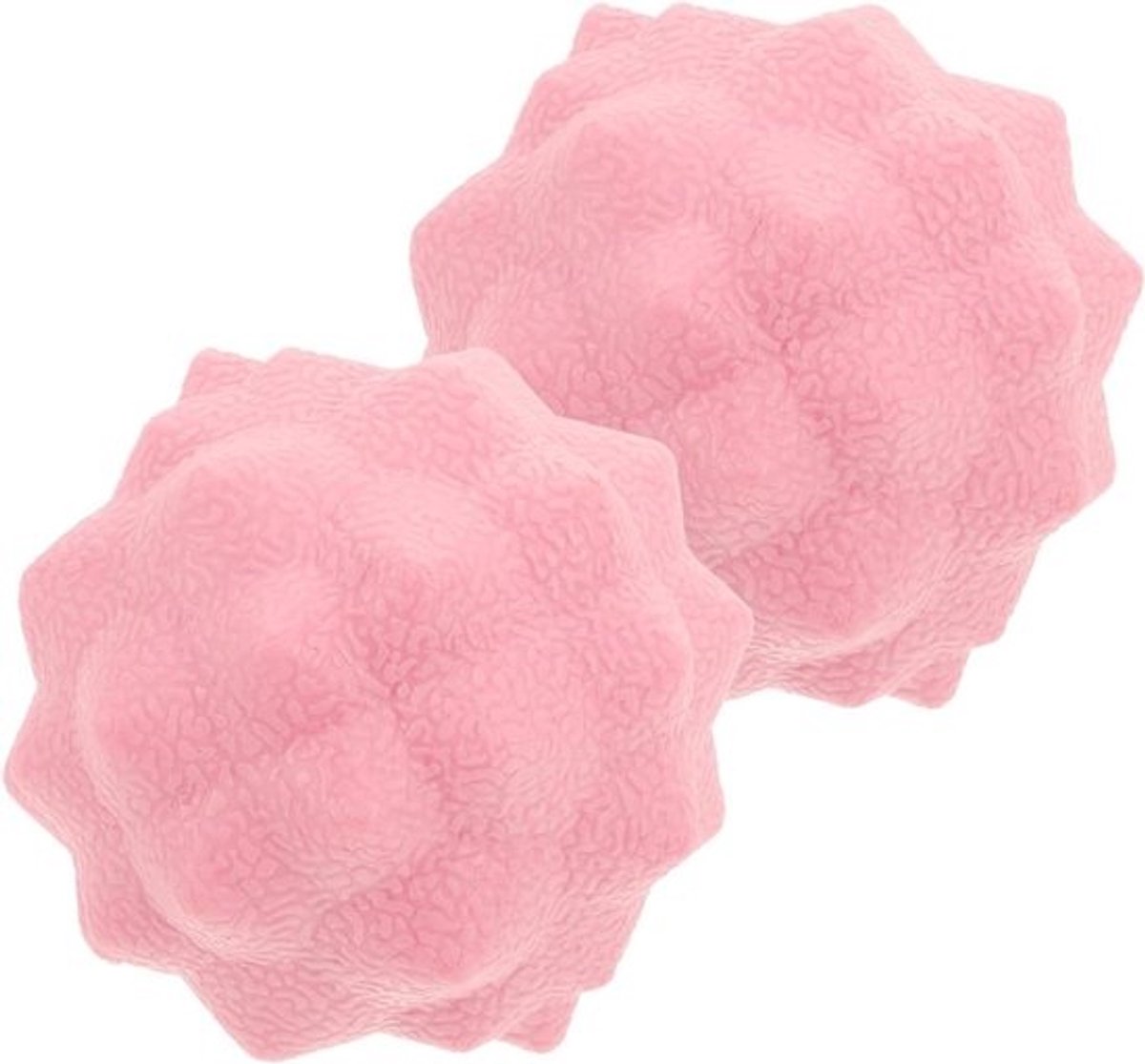 Massagebal - Spier Stimulator - Fitness en Yoga - Gerichte Spierverlichting - 6.5 cm - Roze