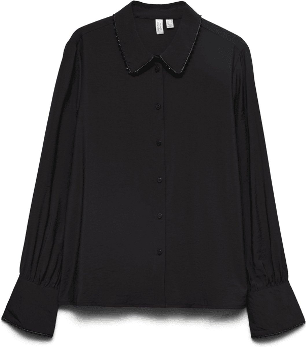 Vero Moda Vmetino S Shirt Back Pear Tap | Zwart | Maat: L