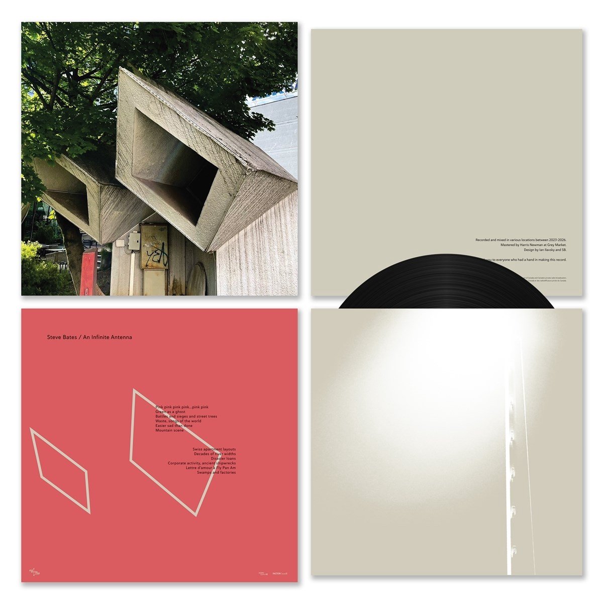 Steve Bates - An Infinite Antenna (LP)