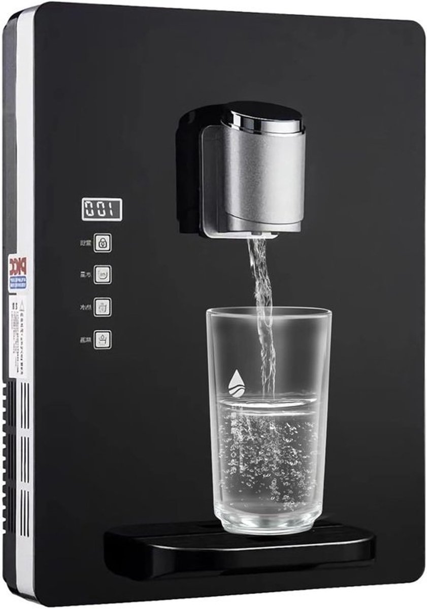 Heetwaterdispenser - Waterkoeler - Direct Warm Water - Kinderslot - 30L Per Uur - Wit