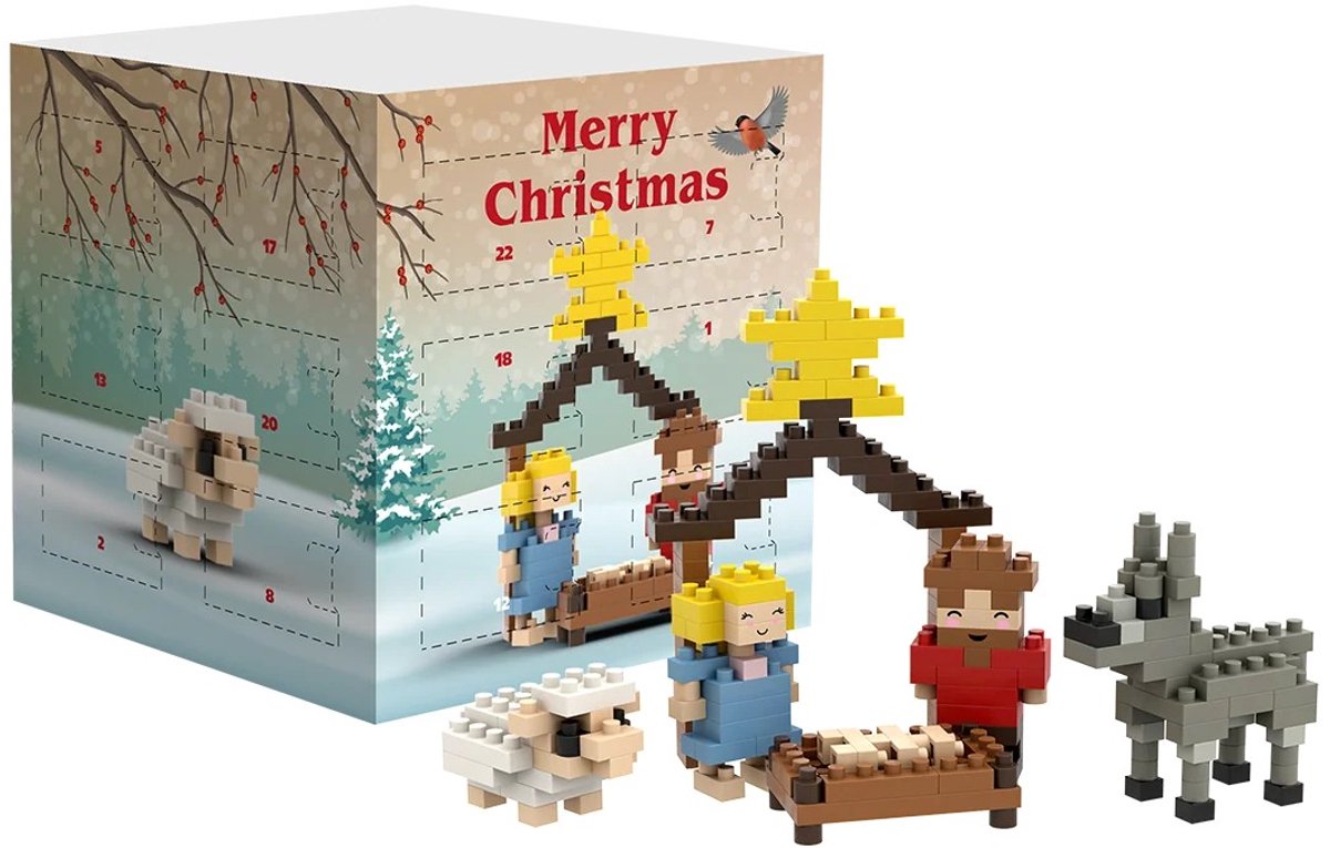BRIXIES Adventskalender – Kerststal