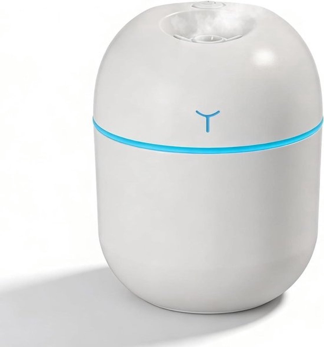 Luchtbevochtiger - Kamer diffuser - Droge lucht verlichten - Stille werking - 220 ml reservoir - Wit