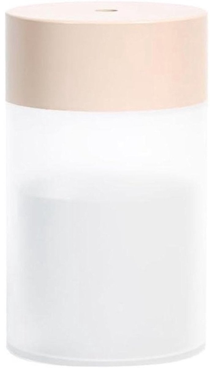 Luchtbevochtiger - Mist diffuser - Binnenruimtes bevochtigen - Stil en automatisch - 260 ml - Wit