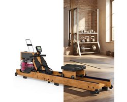 Roeitrainers - Roeimachine - Roeiapparaat - Roeitrainer - Crosstrainer - Inklapbaar - Eikenhout