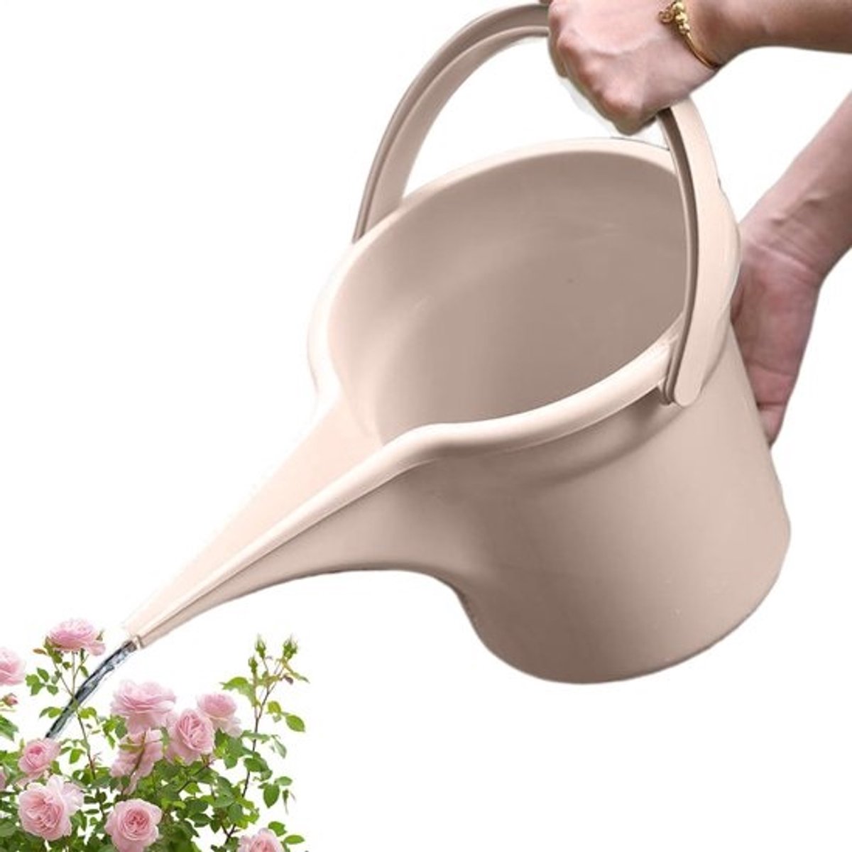Tuin Gieter - Lange Uitloop Gieter - Planten Water Geven - Nauwkeurige Waterverdeling - 5L - Roze