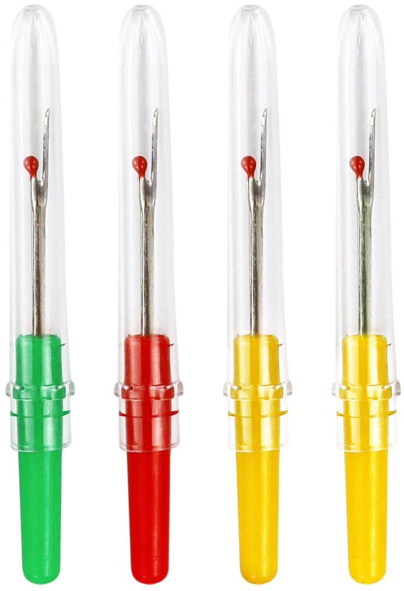 Set van 4 Professionele Naaldschoonmakers - Met Beschermhoes