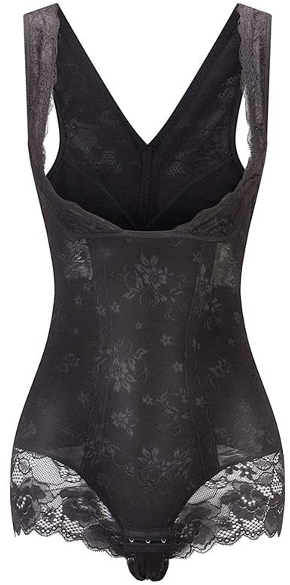 Shapewear Dames Bodysuit met Haaksluiting - Tummy Control Effect