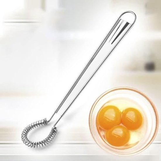 Mini Handgeklopte Mixer - Met Spiraal — afbeelding 3