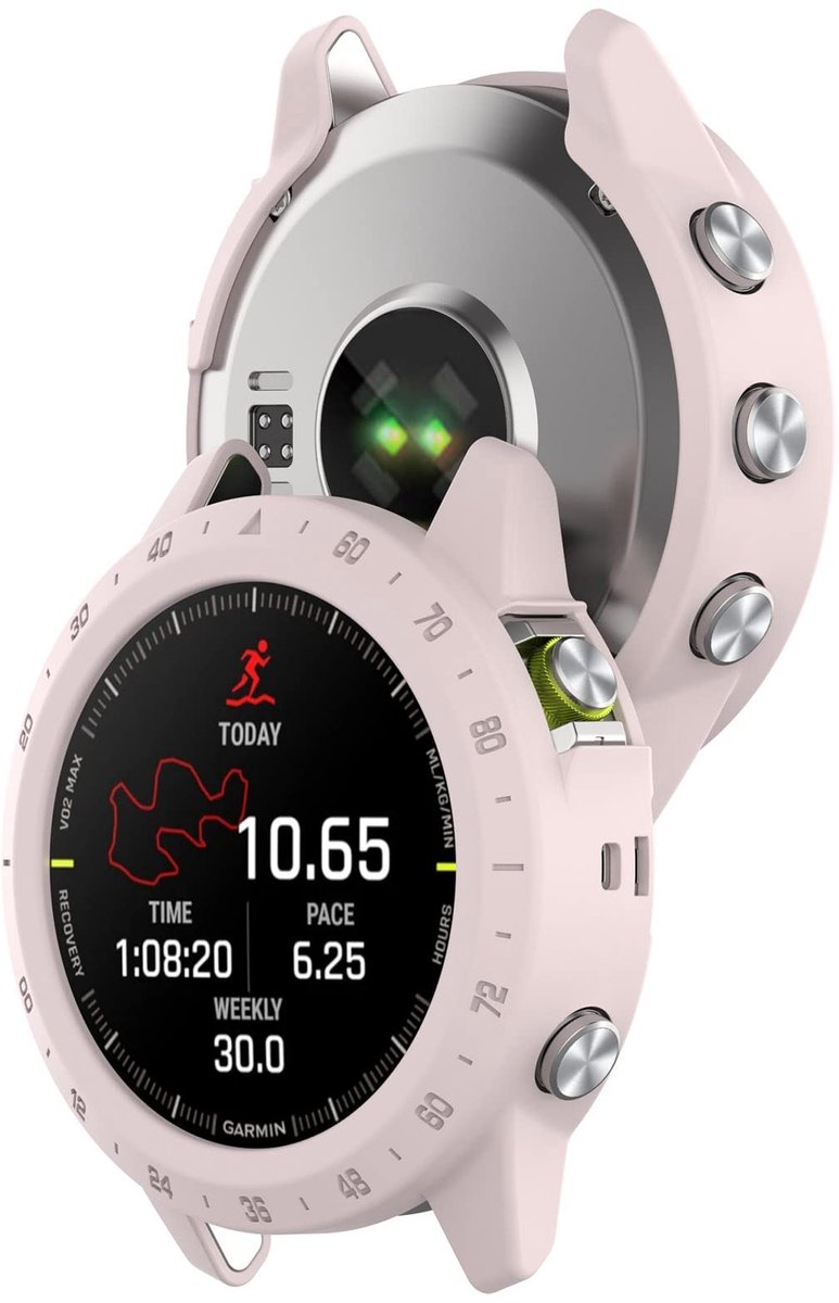 Beschermhoes voor Garmin Marq 2 - TPU met bumper 2-pack