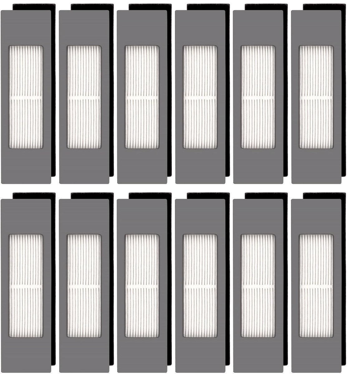 Filter Set voor Robotstofzuiger - 12 Stuks