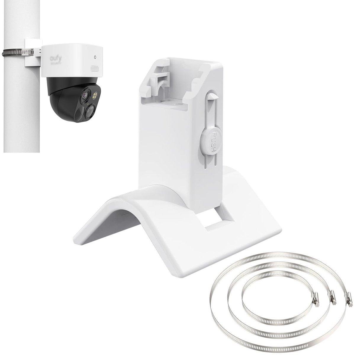 Camera Mount Pole - Verstelbare Bevestigingsbeugel - Geschikt voor eufy SoloCam