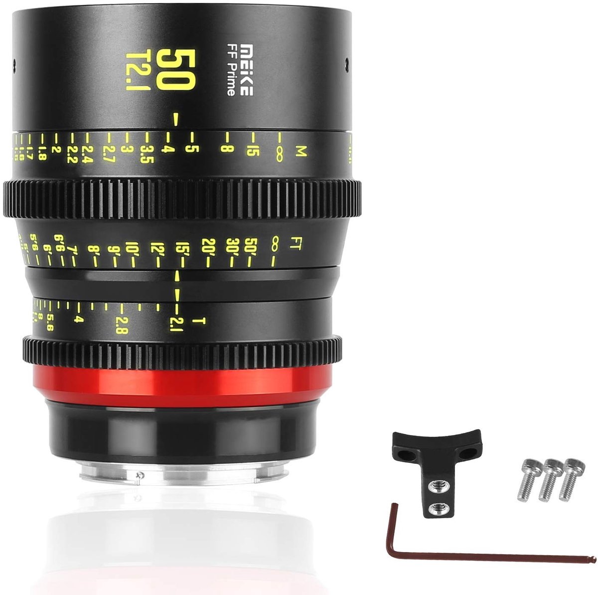 50mm T2.1 Cinema Lens voor Canon EF Bevestiging