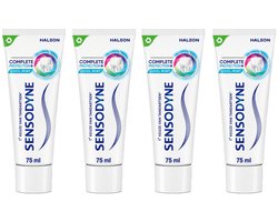 Sensodyne Complete Protection + Cool Mint tandpasta - voordeelverpakking - 4x75 ml