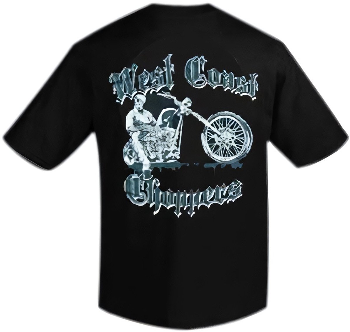 WCC West Coast Choppers T-shirt Chopper Dawg II Zwart