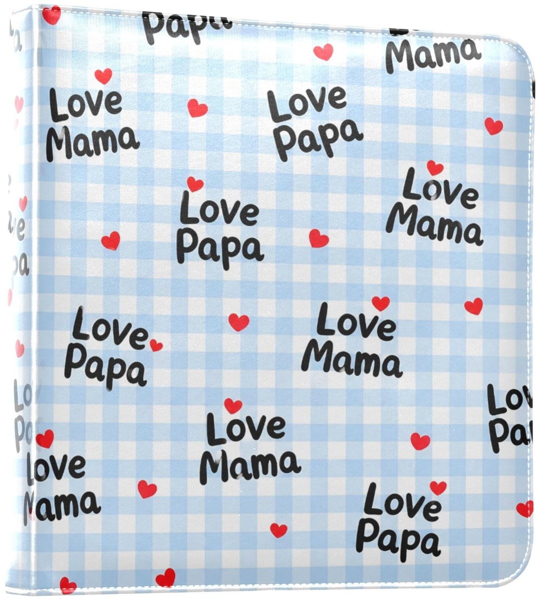 Fotoalbum Lederen Cover - Ik hou van Mama Papa