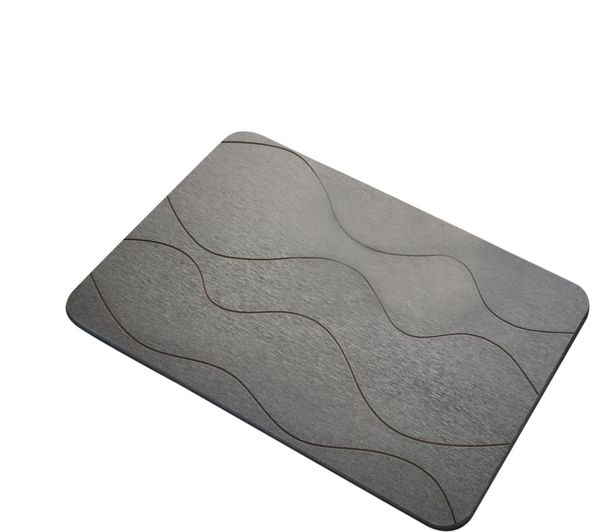 Antislip Badmat - Snelle Absorptie - Geometrisch Ontwerp