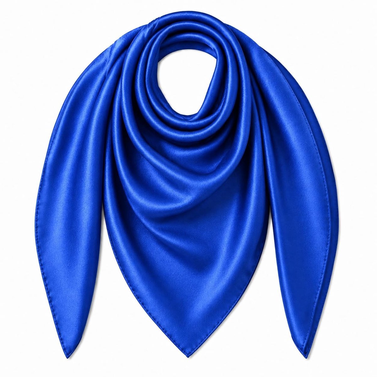 Elegante Dames Sjaal - Zachte Satijnen Stoffen 90x90 cm