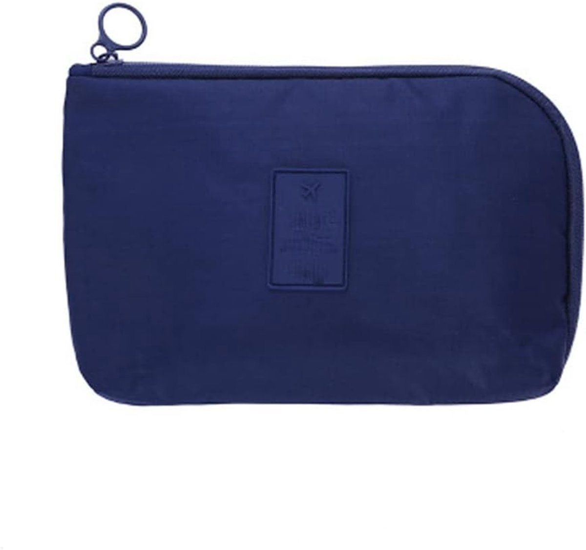 Draagbare Kabel Organizer Tas voor Elektronica - Waterdichte Accessoire Tas voor Reizen en Werk - 22 x 15 cm, Navy, Perfect voor Kabels en Gadgets