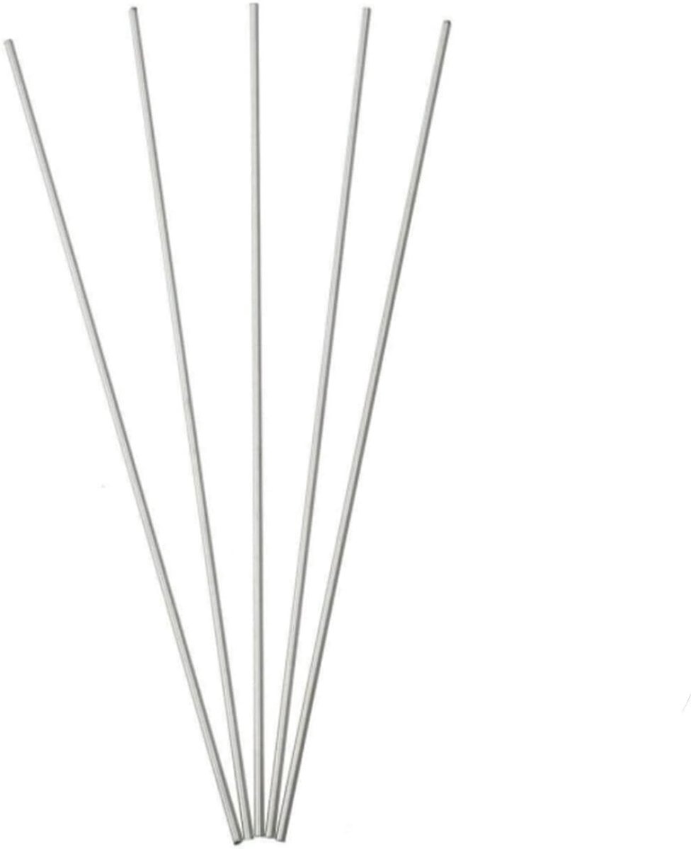 5 Stuks RVS Capillaire Buizen 4mm x 3mm - Lange 250mm, Perfect voor Hydraulische Toepassingen en DIY Projecten
