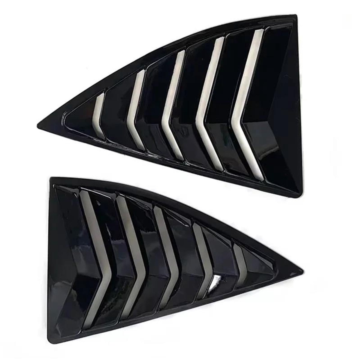 Auto Zijruit Louvre - Gloss Zwart voor Camaro 5Th Gen